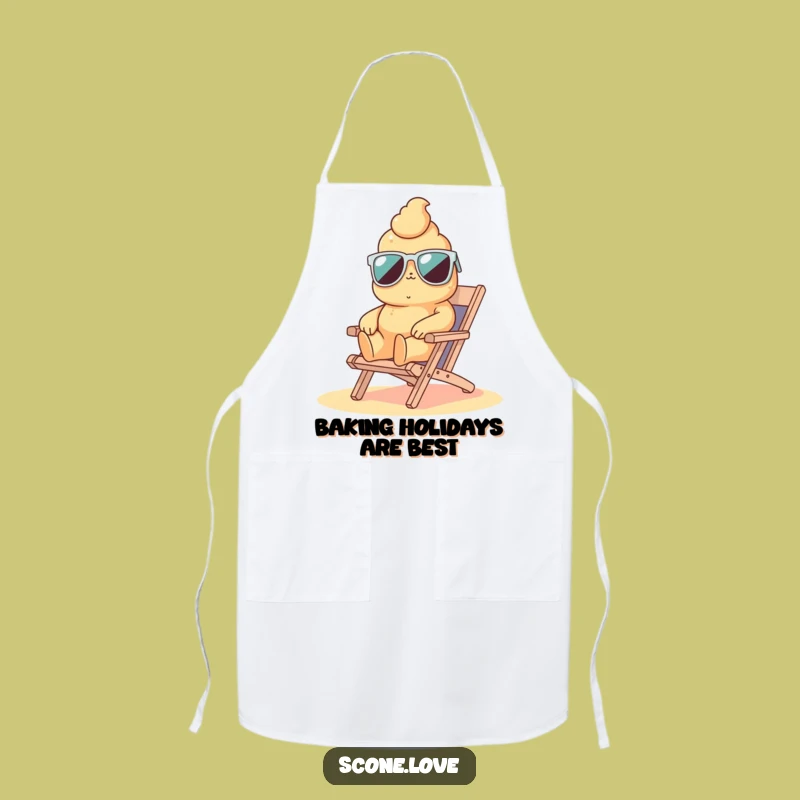 Funny Scone Chef Apron: Hilarious Baking Companion for Kitchen Fun, Perfect Funny Gift