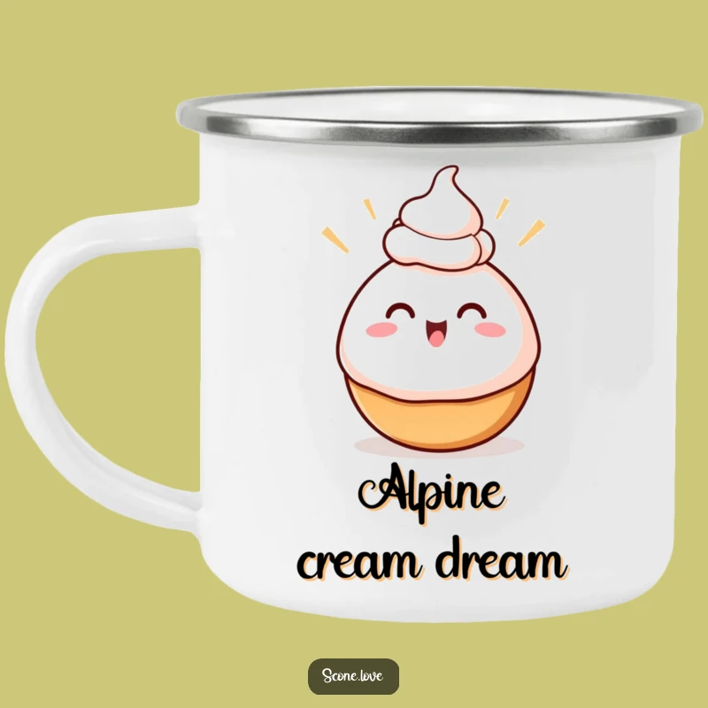 Funny Swirly Treat Camping Mug Enjoy Your Adventures In Sweet Style