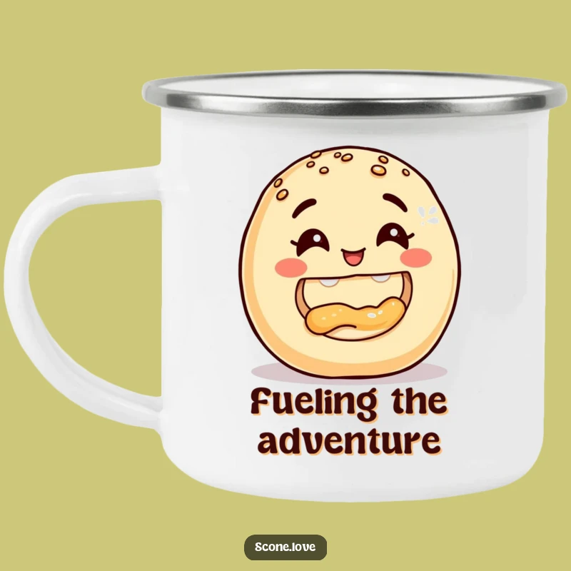 Funny Donut Battle Camping Mug Fuel Your Adventures With Pastry Power