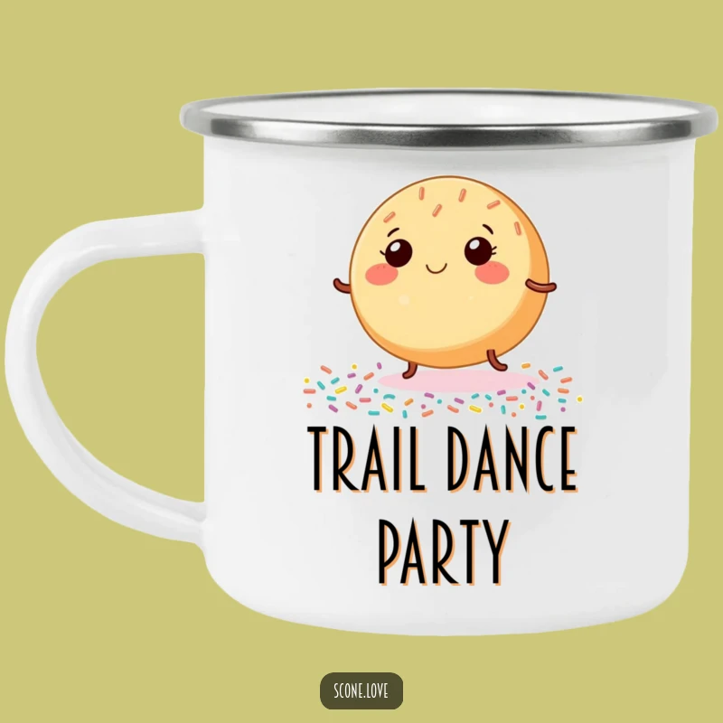 Funny Dancing Donut Camping Mug Fuel Your Adventures With Joy