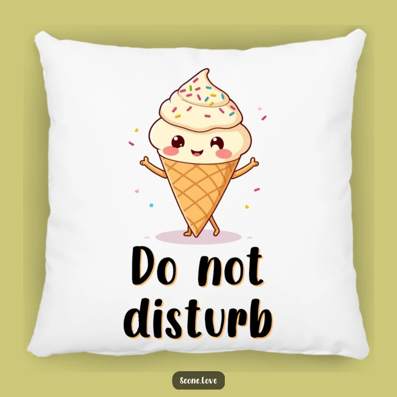 Soft Funny Kawaii Scone Dancing Pillow: Cuddle Up with Laughter, A Sweet Scone Gift