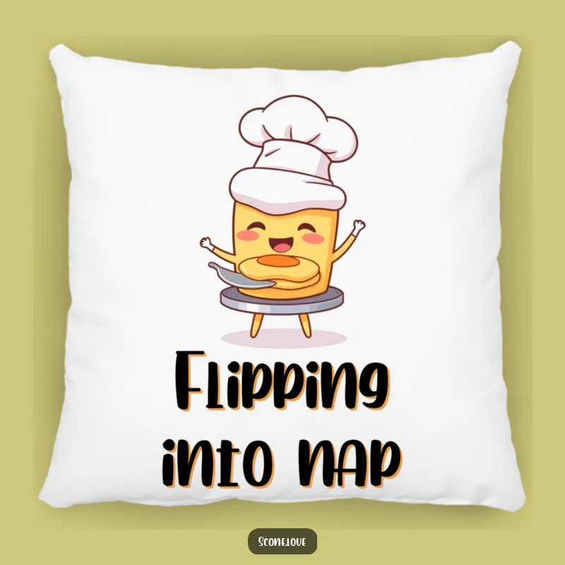 Funny Chef Scone Pillow: Cozy Culinary Comfort Gift