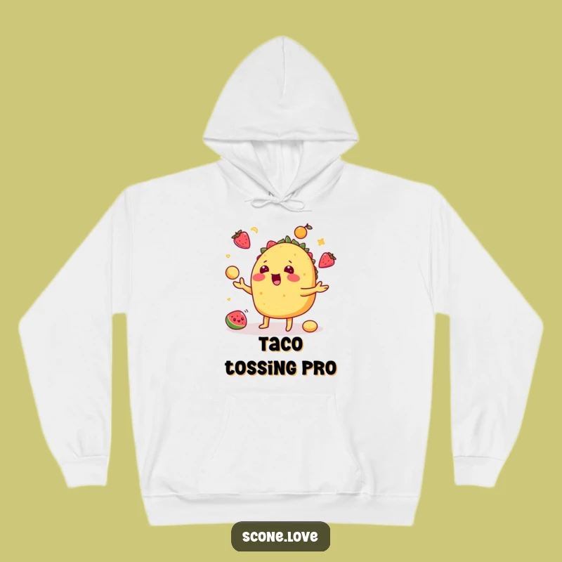 Cozy Funny Taco Hoodie: Keep Warm with Playful Fiesta Vibes