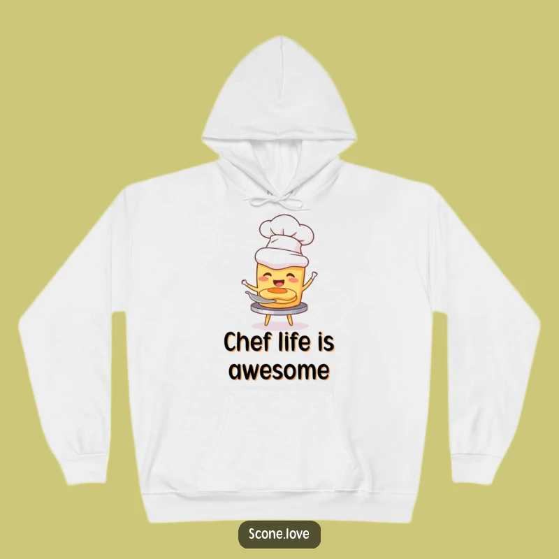 Funny Chef Scone Hoodie: Cozy Culinary Master Gift