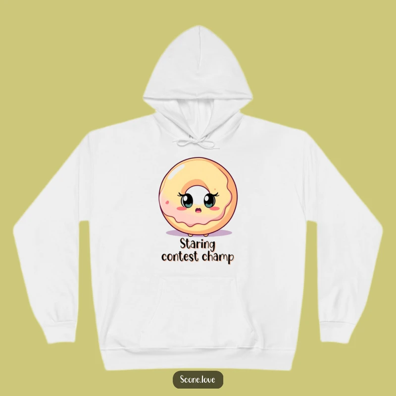 Funny Scone Donut Shock Hoodie: Cozy Comfort for Sweet Treat Lovers