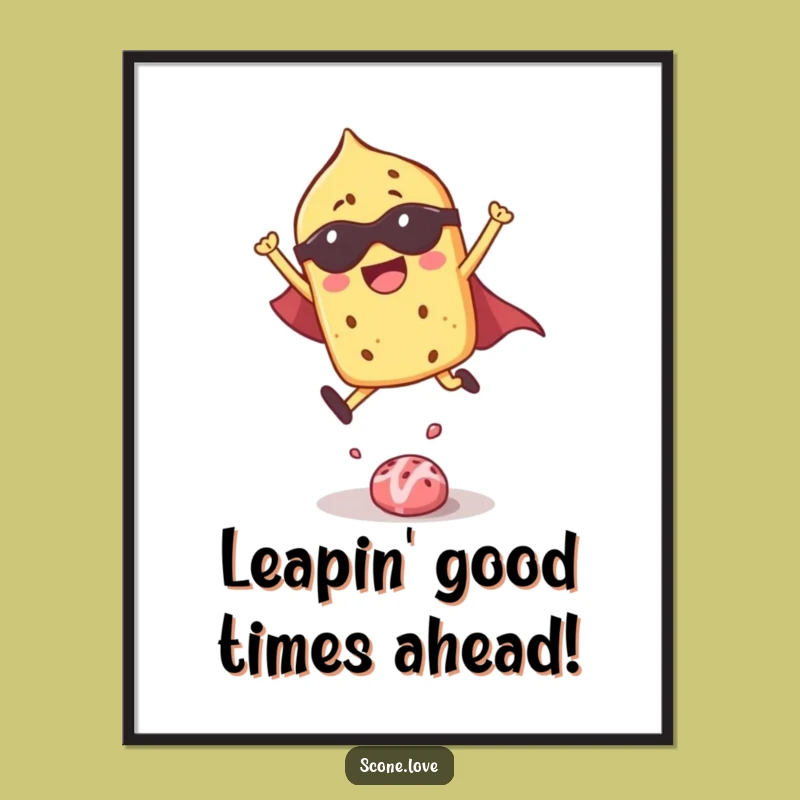 Free Printable Superhero Scone Wall Art - Funny Downloadable Gift for Kids & Adults!