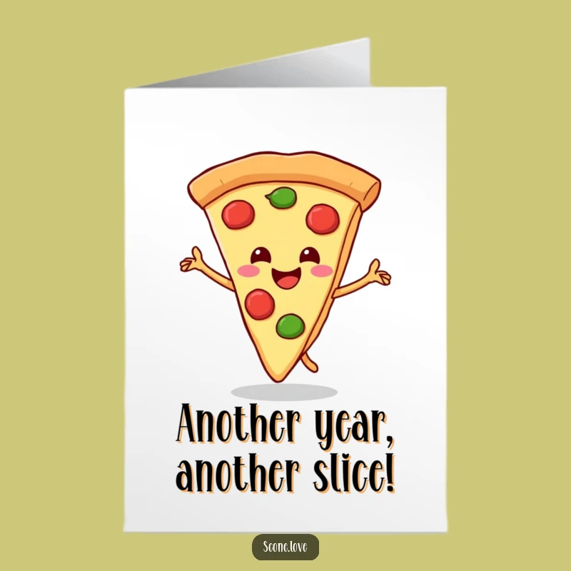 Free Printable Birthday Card: Pizza Dance for a Hilarious Downloadable Gift