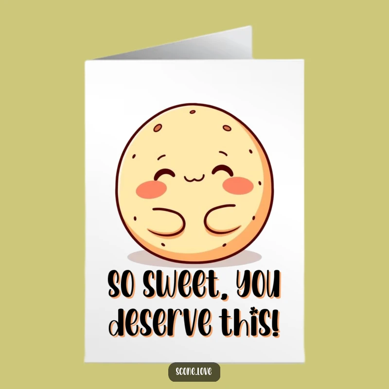 Free Printable Congrats Card: Melting Donut Embrace Greeting, Cozy Downloadable Gift!