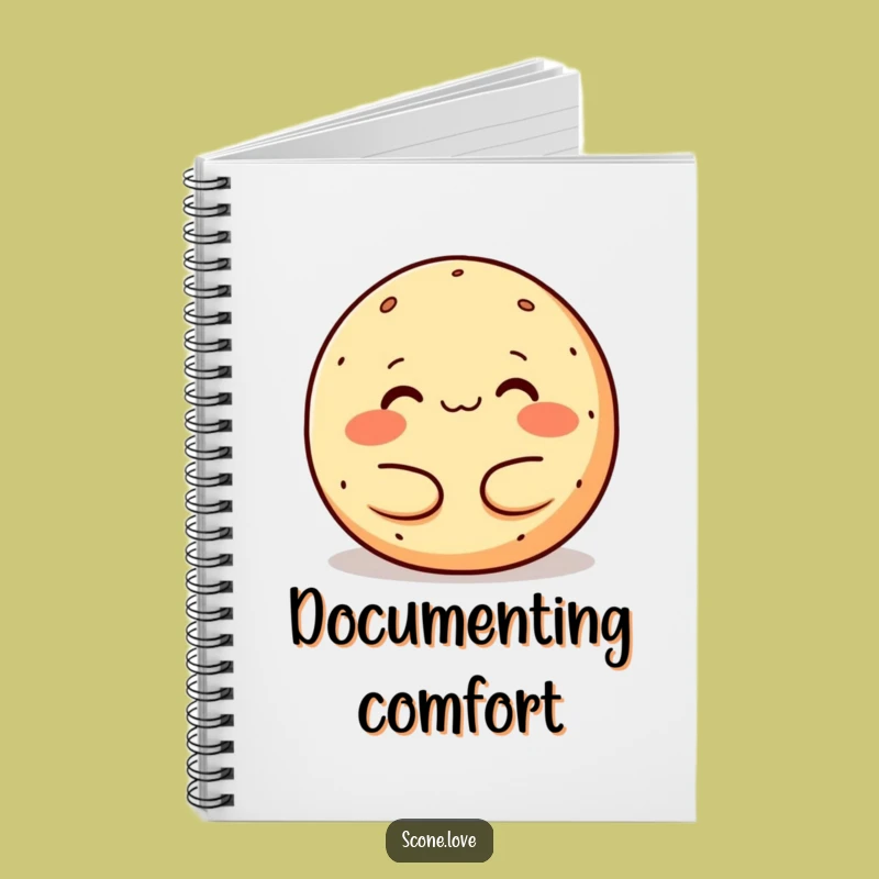 Funny Melting Donut Notebook - Journal for Cozy Thoughts and Ideas