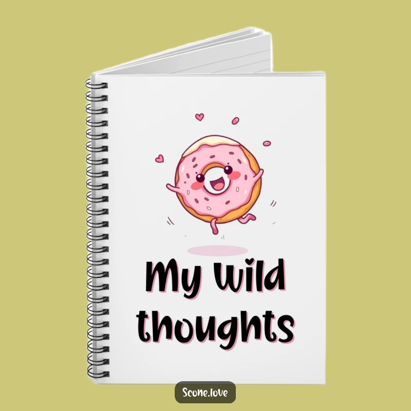 Funny Journal: Donut Cartwheeling, Frosting Notes, Creative Gift