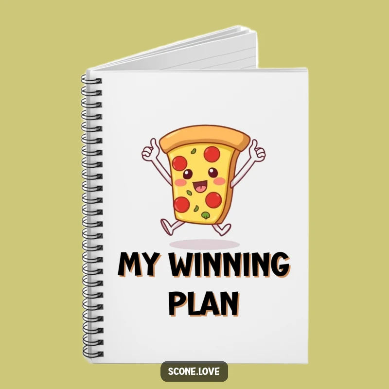 Funny Journal: Pizza Victory Lap, Celebrate Achievements Gift