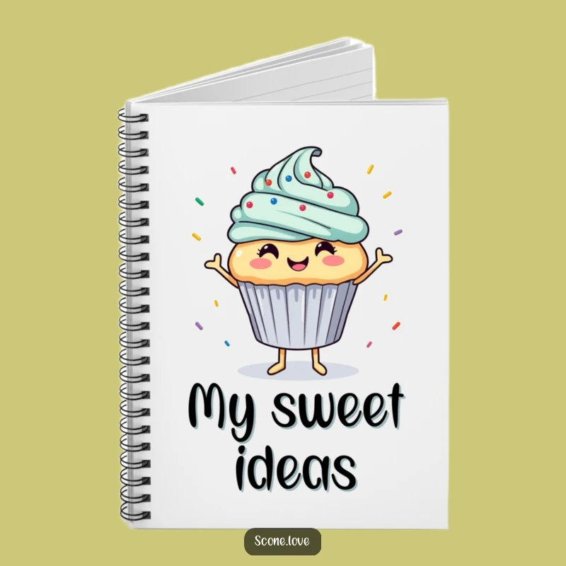 Funny Journal: Cupcake Dancing, Sprinkle Notes, Creative Gift