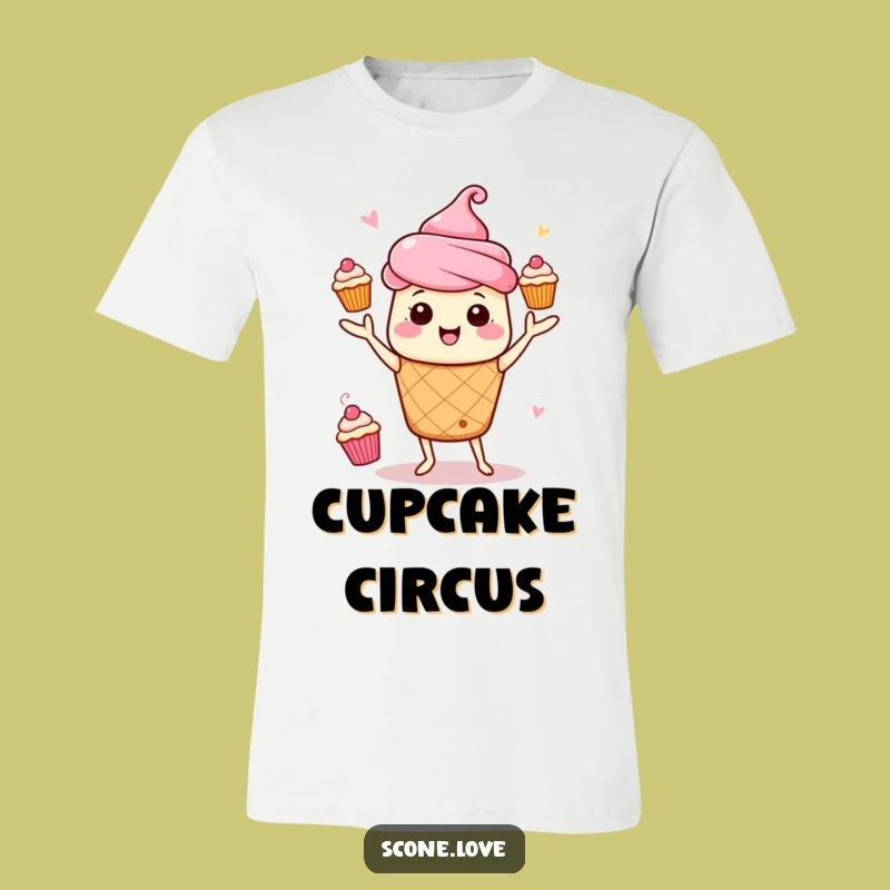 Funny Kawaii Scone Juggling T-Shirt: Show Your Skill, A Hilarious Baker Gift