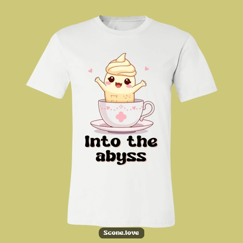 Funny Kawaii Scone Teacup T-Shirt: Sip and Smile, A Hilarious Tea Time Gift