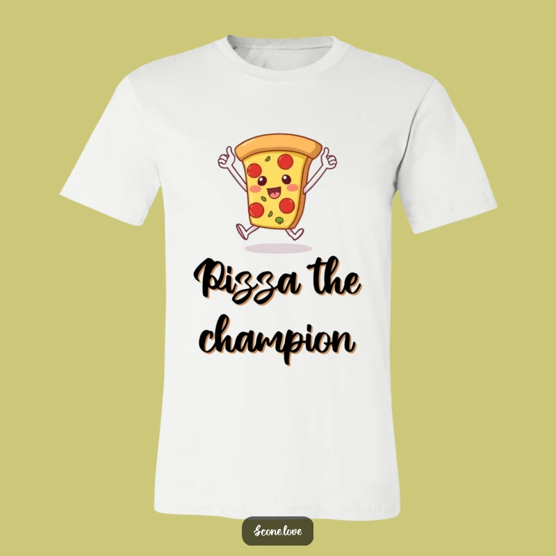 Funny Pizza Runner T-Shirt: Slice Victory Lap, Foodie Celebration Gift