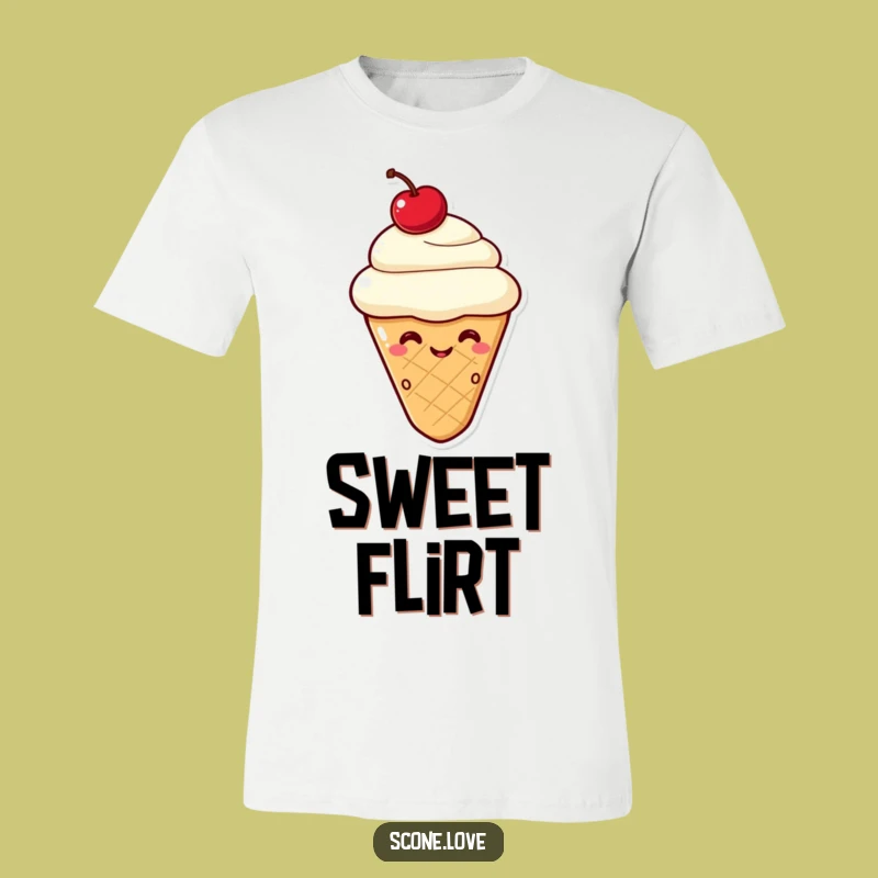 Funny Kawaii Scone Wink T-Shirt: Wear Your Playfulness, A Hilarious Scone Gift